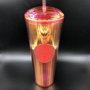 Starbucks Peach Iridescent Unicorn Tumbler